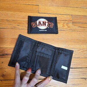 Vintage San Francisco Giants RETRO THROWBACK Oldschool Tri-Fold Wallet   5" Tri-